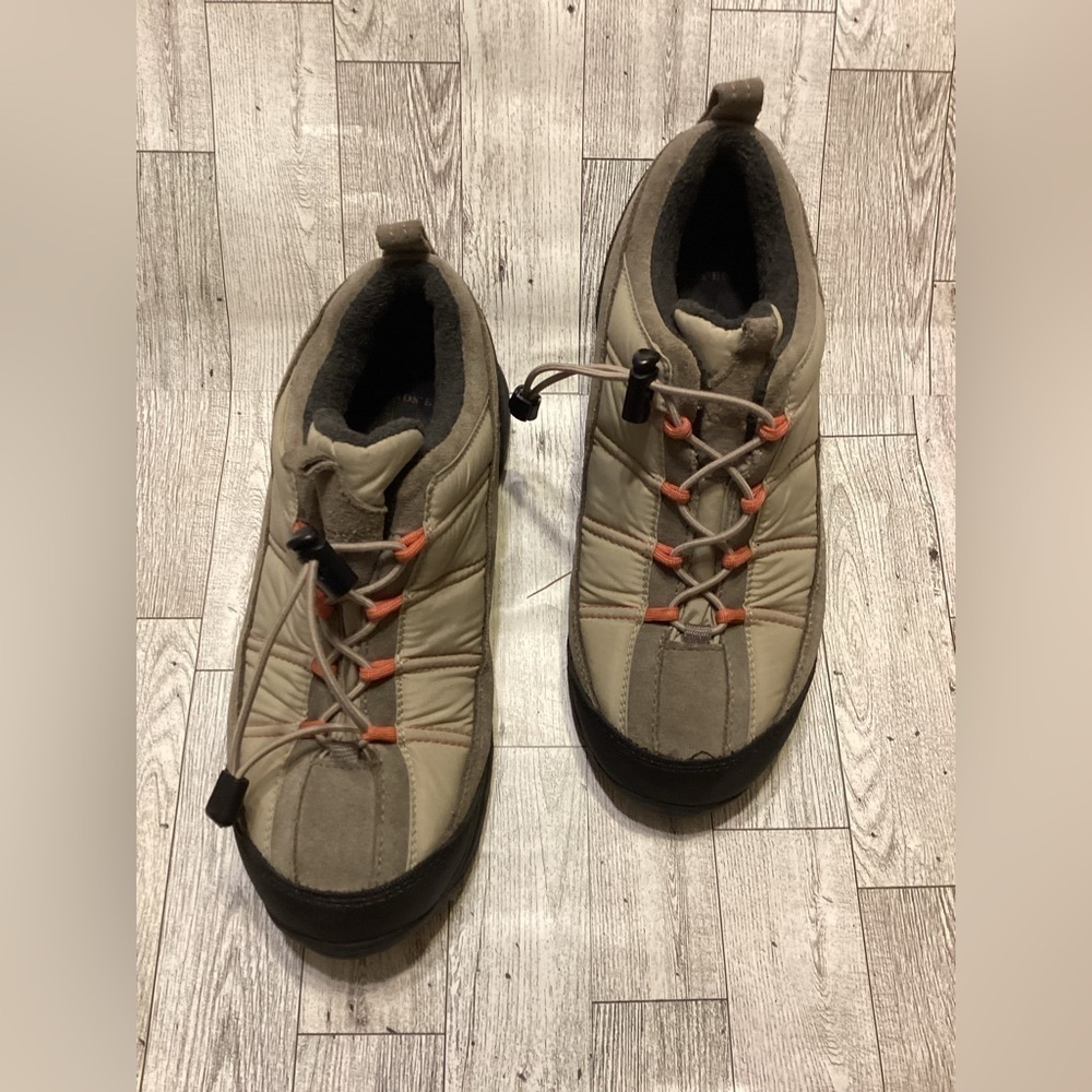 Lands End Suede Women’s Trail Hiking Boots Shoes Size 8